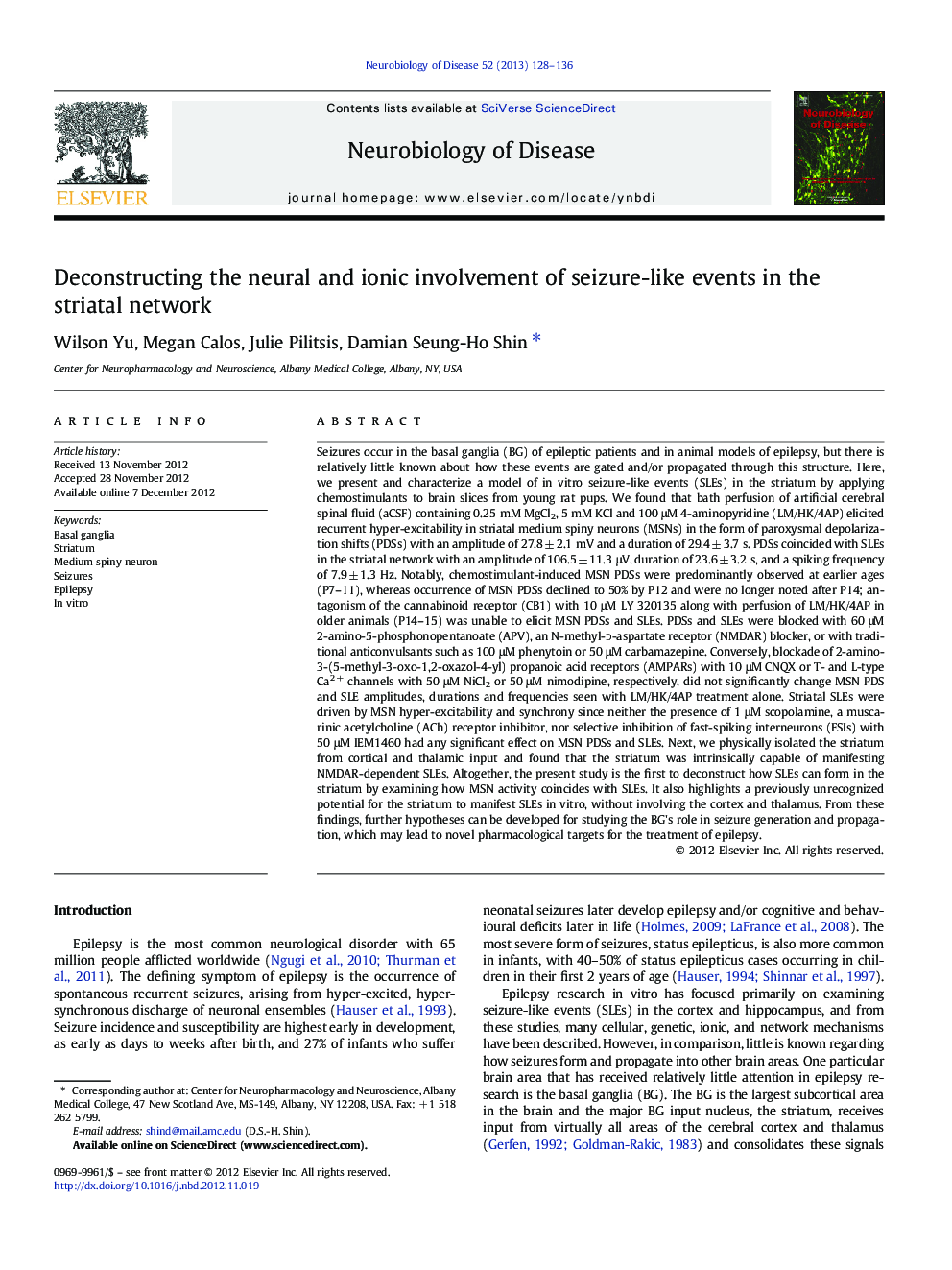 Deconstructing the neural and ionic involvement of seizure-like events in the striatal network