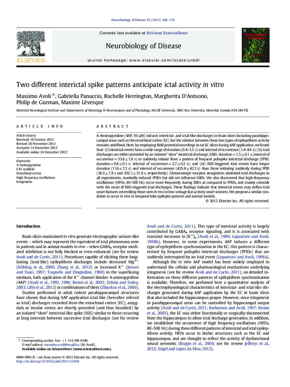 Two different interictal spike patterns anticipate ictal activity in vitro