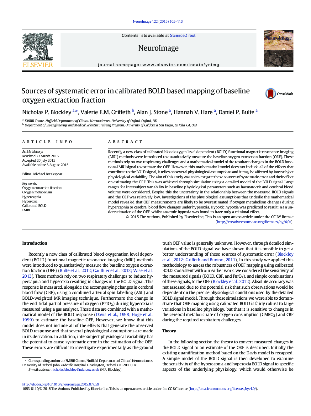 Sources of systematic error in calibrated BOLD based mapping of baseline oxygen extraction fraction