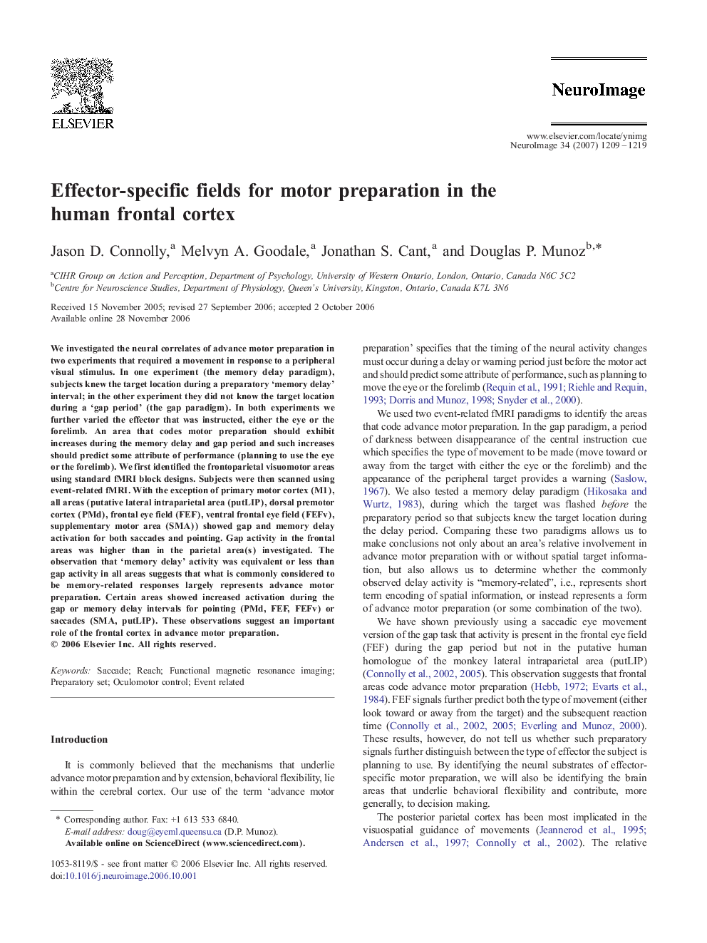 Effector-specific fields for motor preparation in the human frontal cortex