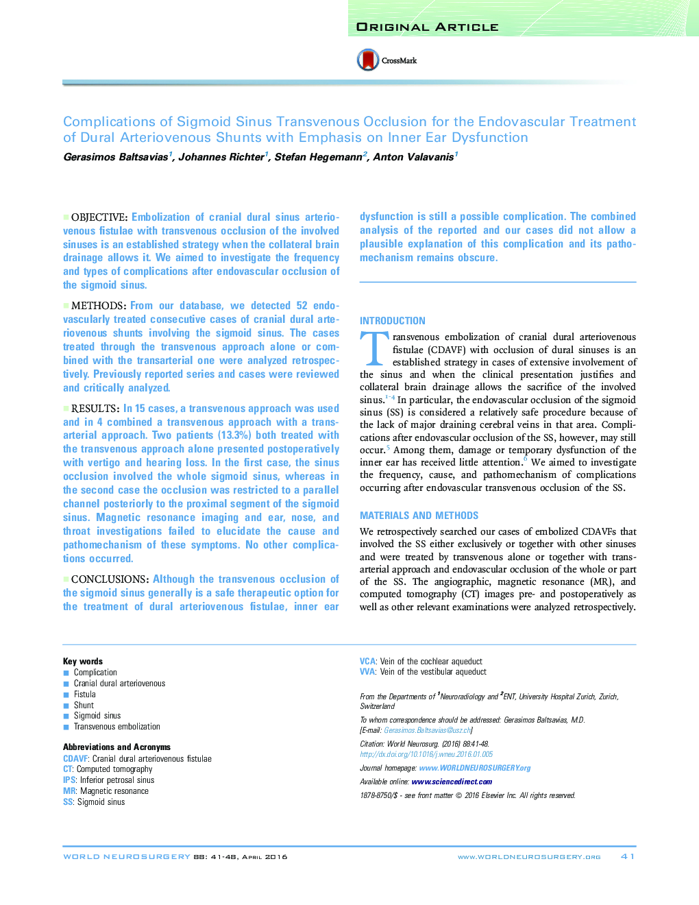 مقالات اصلی مصونیت ترانسژنیک سیگموئید سینوس برای درمان اندواسکولار شنت های آئورت انسانی دیاف با تاکید بر اختلال گوش داخلی 