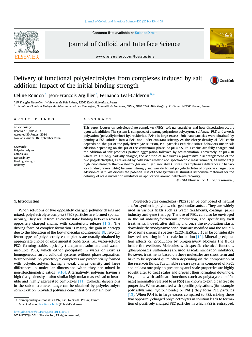 Delivery of functional polyelectrolytes from complexes induced by salt addition: Impact of the initial binding strength