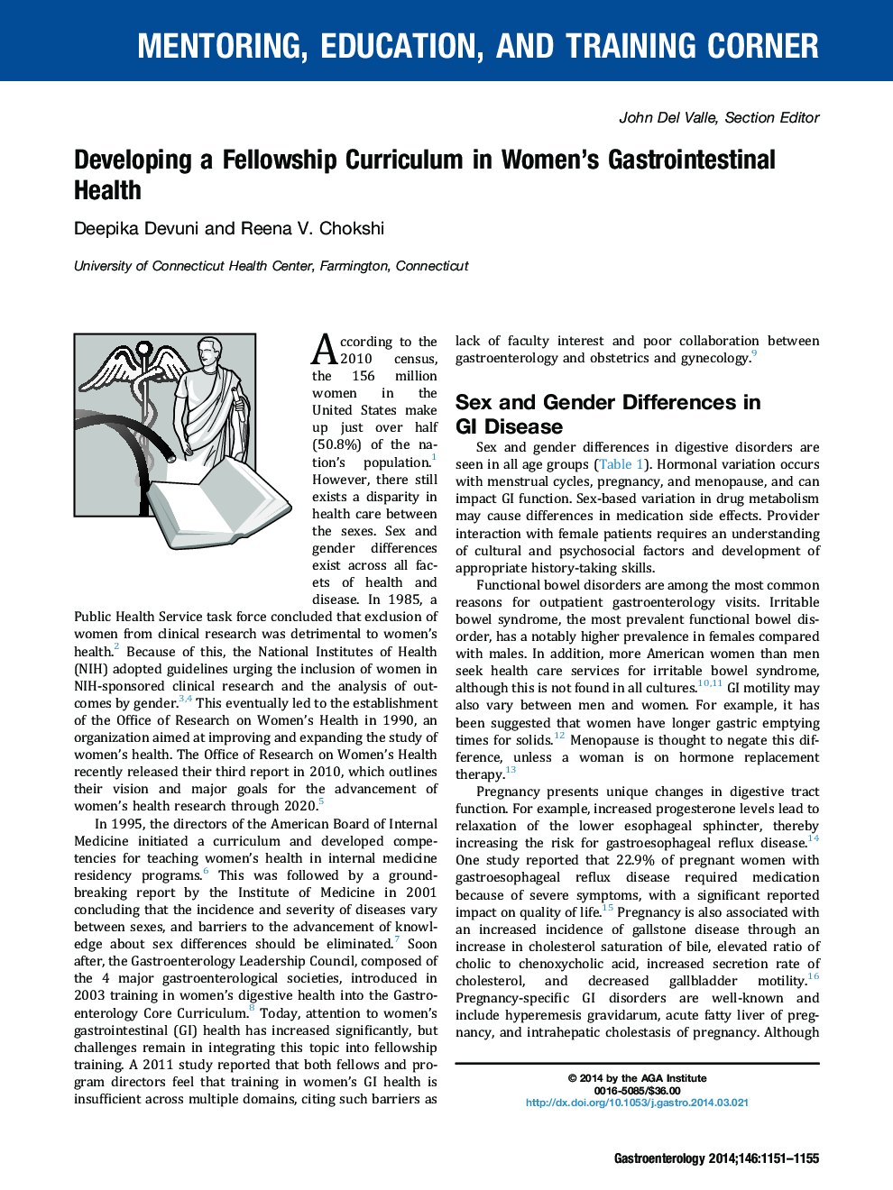 Developing a Fellowship Curriculum in Women's Gastrointestinal Health