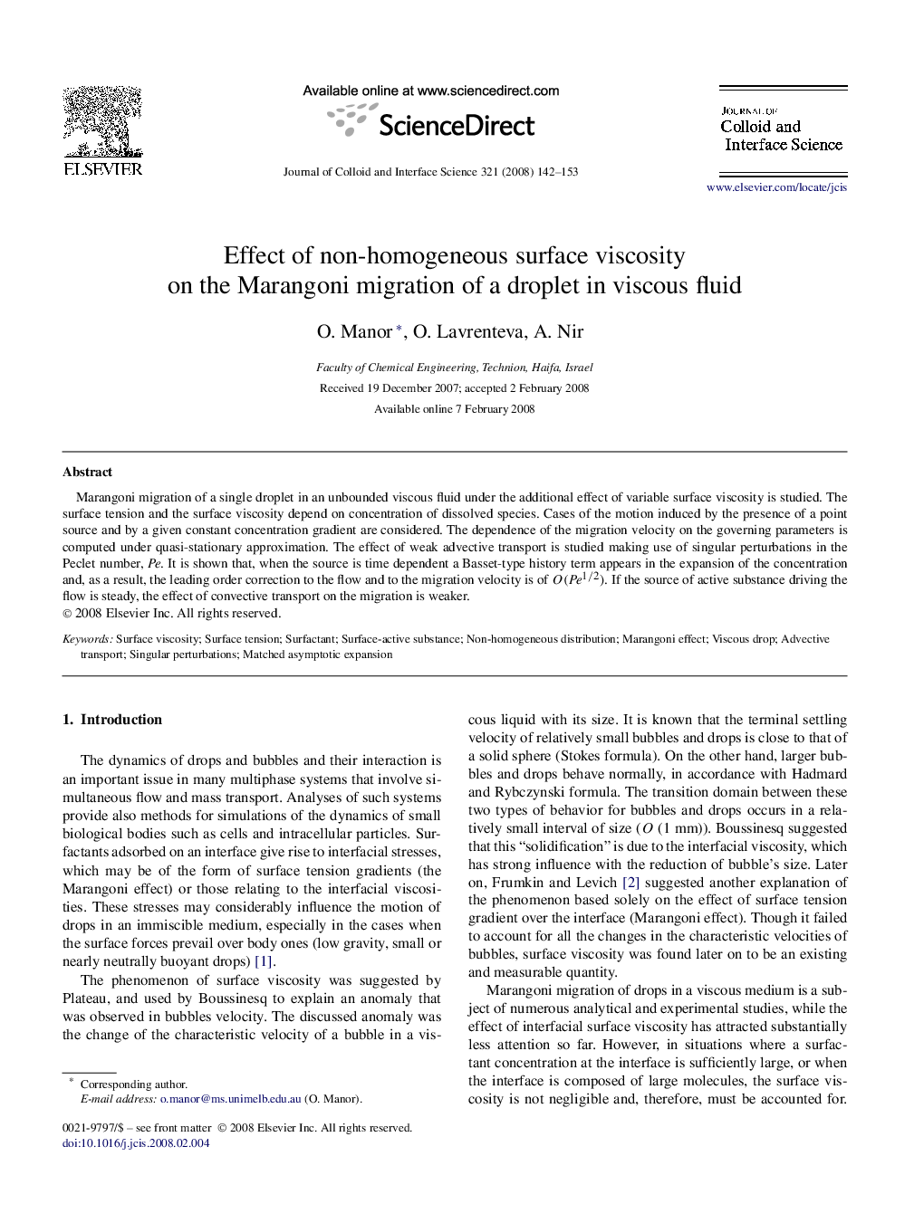 Effect of non-homogeneous surface viscosity on the Marangoni migration of a droplet in viscous fluid