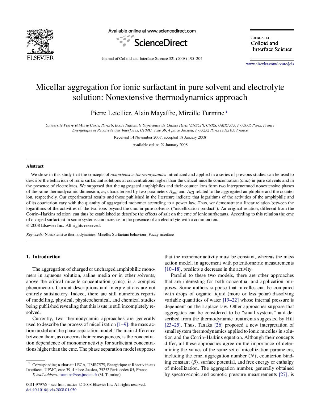 Micellar aggregation for ionic surfactant in pure solvent and electrolyte solution: Nonextensive thermodynamics approach