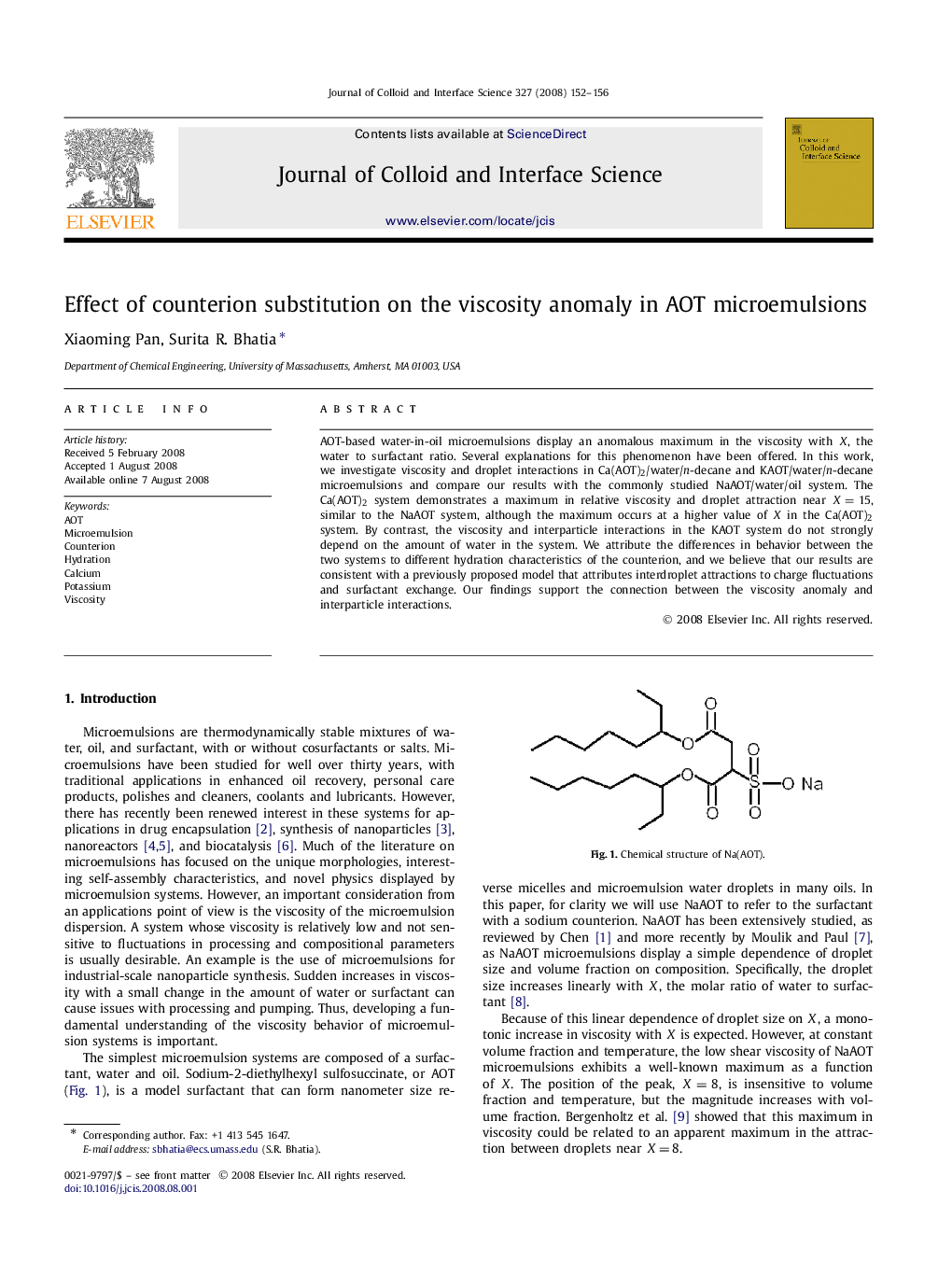 Effect of counterion substitution on the viscosity anomaly in AOT microemulsions