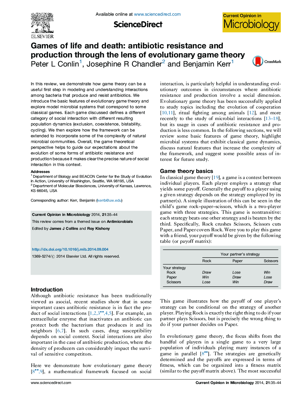 Games of life and death: antibiotic resistance and production through the lens of evolutionary game theory