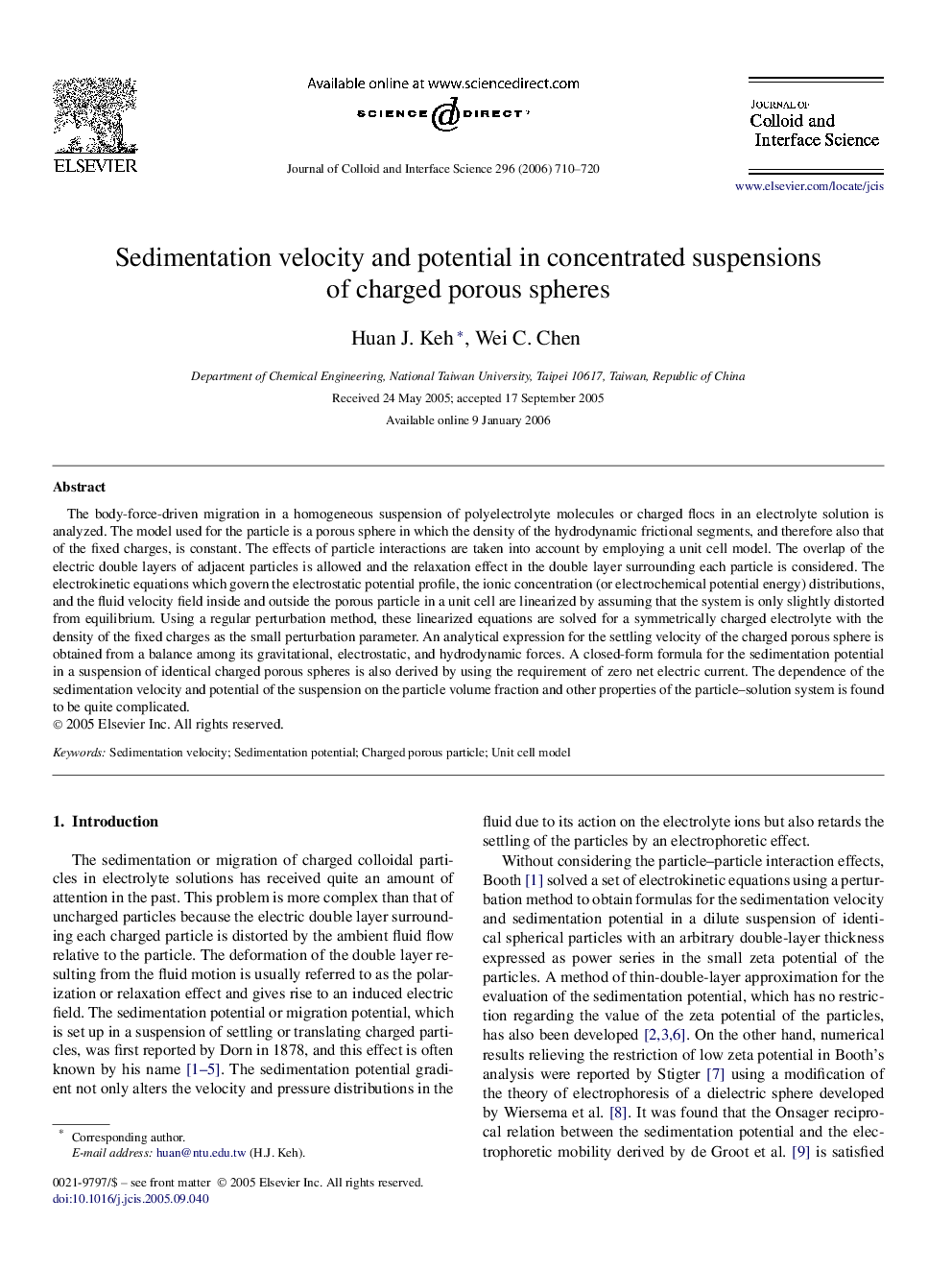 Sedimentation velocity and potential in concentrated suspensions of charged porous spheres