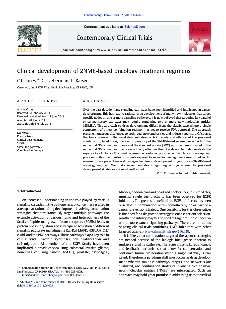 Clinical development of 2NME-based oncology treatment regimens