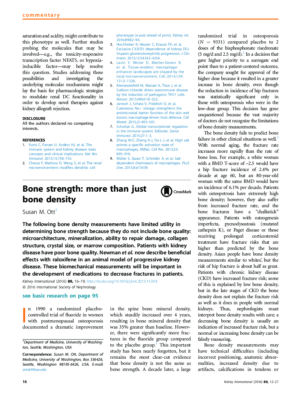 Bone strength: more than just bone density