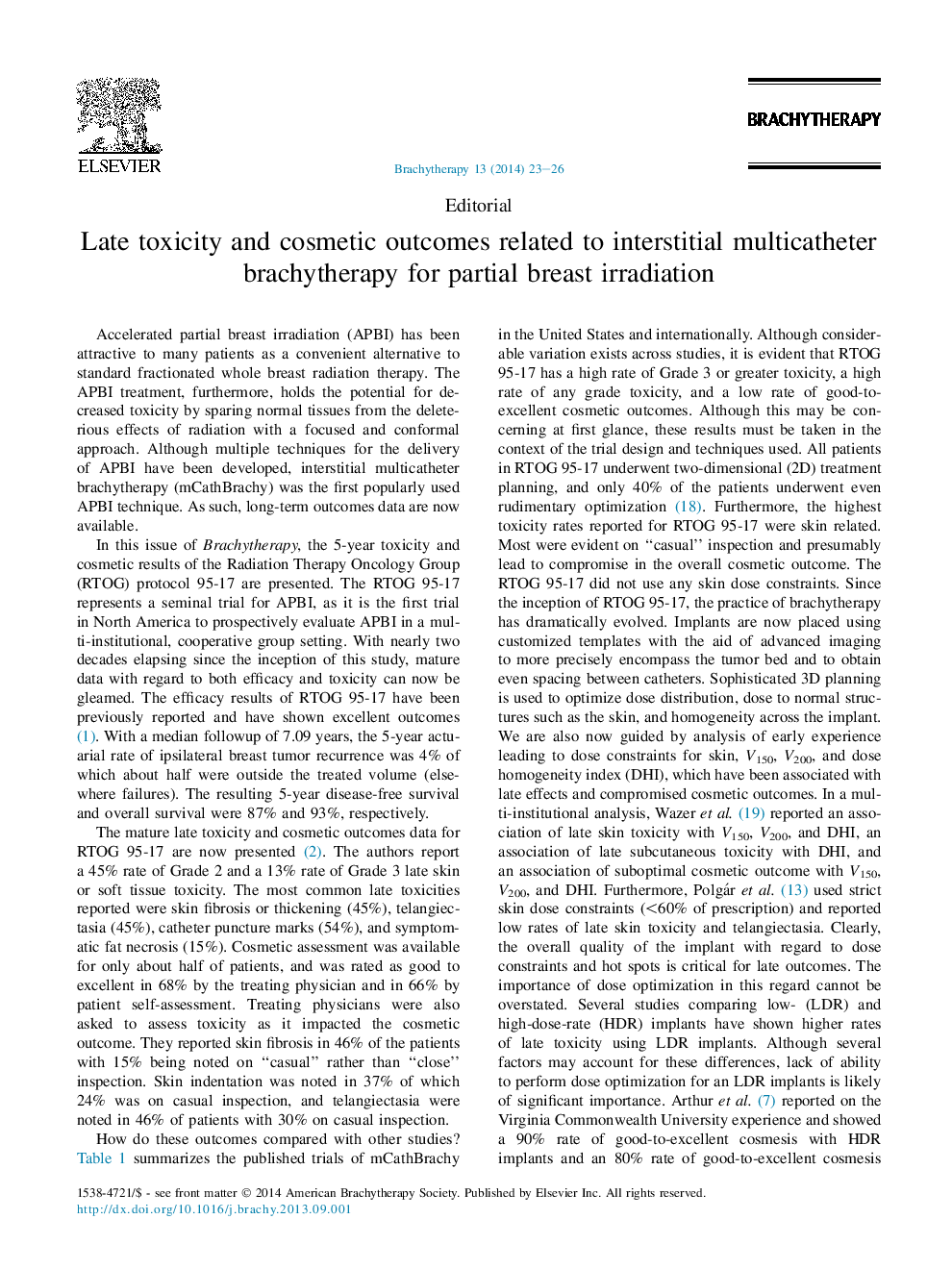 مسمومیت پسین و نتایج آرامبخشی مربوط به برچیتراپی چندتیکی درون سلولی برای تحریک پذیری نسبی 