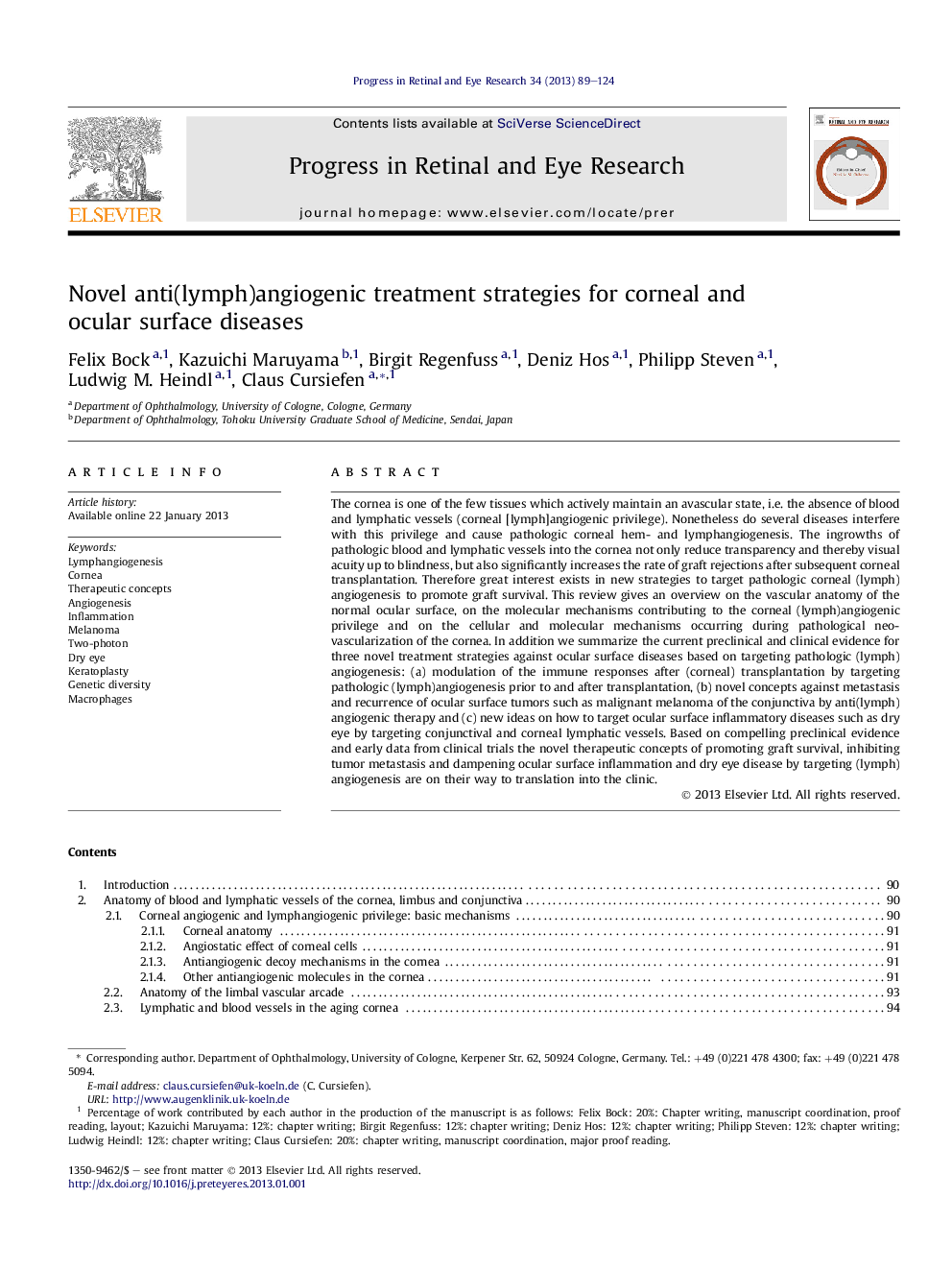 Novel anti(lymph)angiogenic treatment strategies for corneal and ocular surface diseases