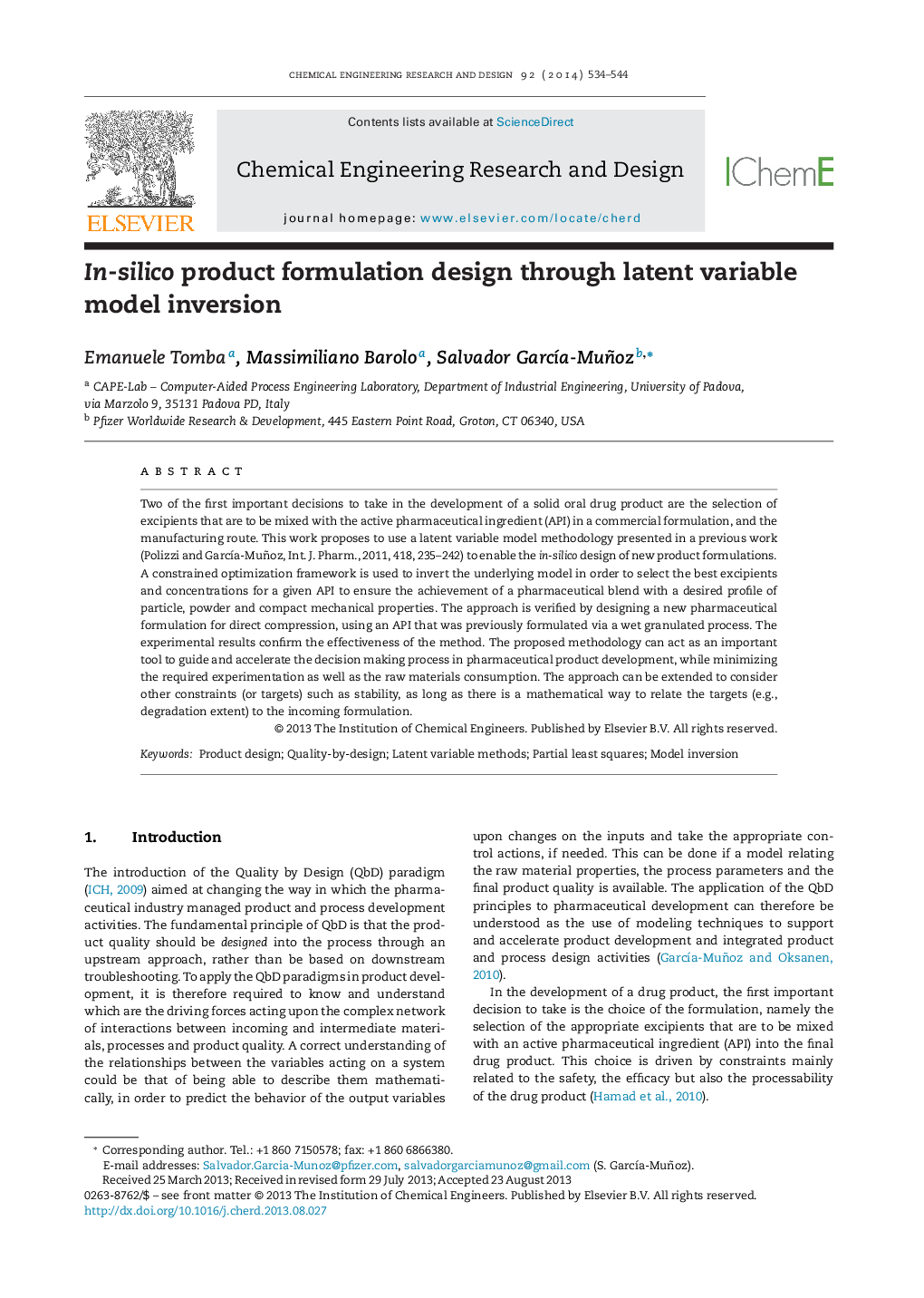 In-silico product formulation design through latent variable model inversion