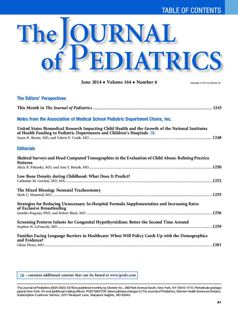 عکس صفحه اول مقاله: Table of Contents Table of Contents