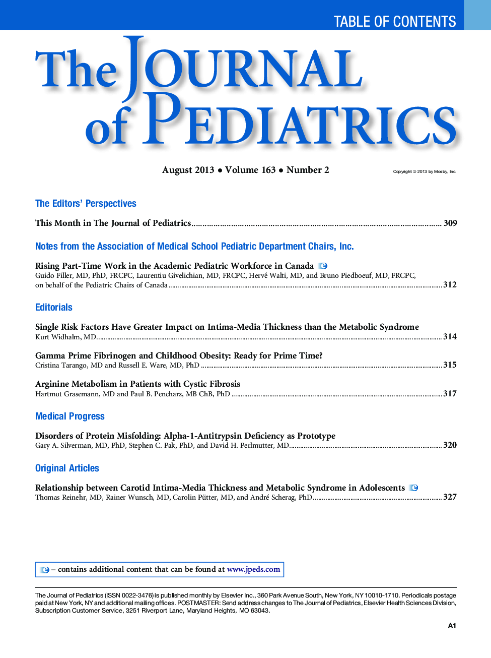 Table of Contents