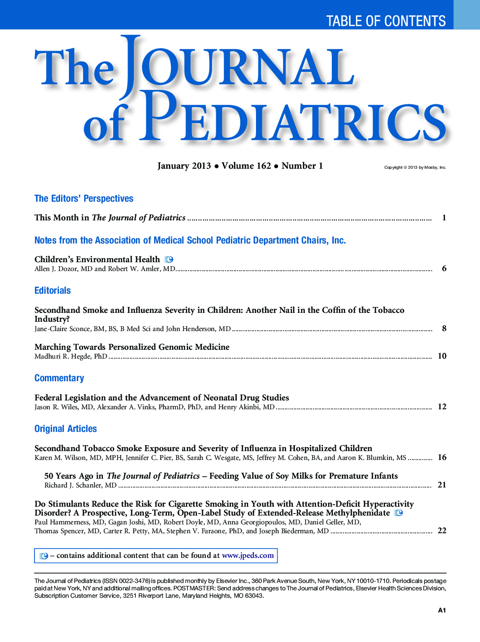عکس صفحه اول مقاله: Table of Contents Table of Contents
