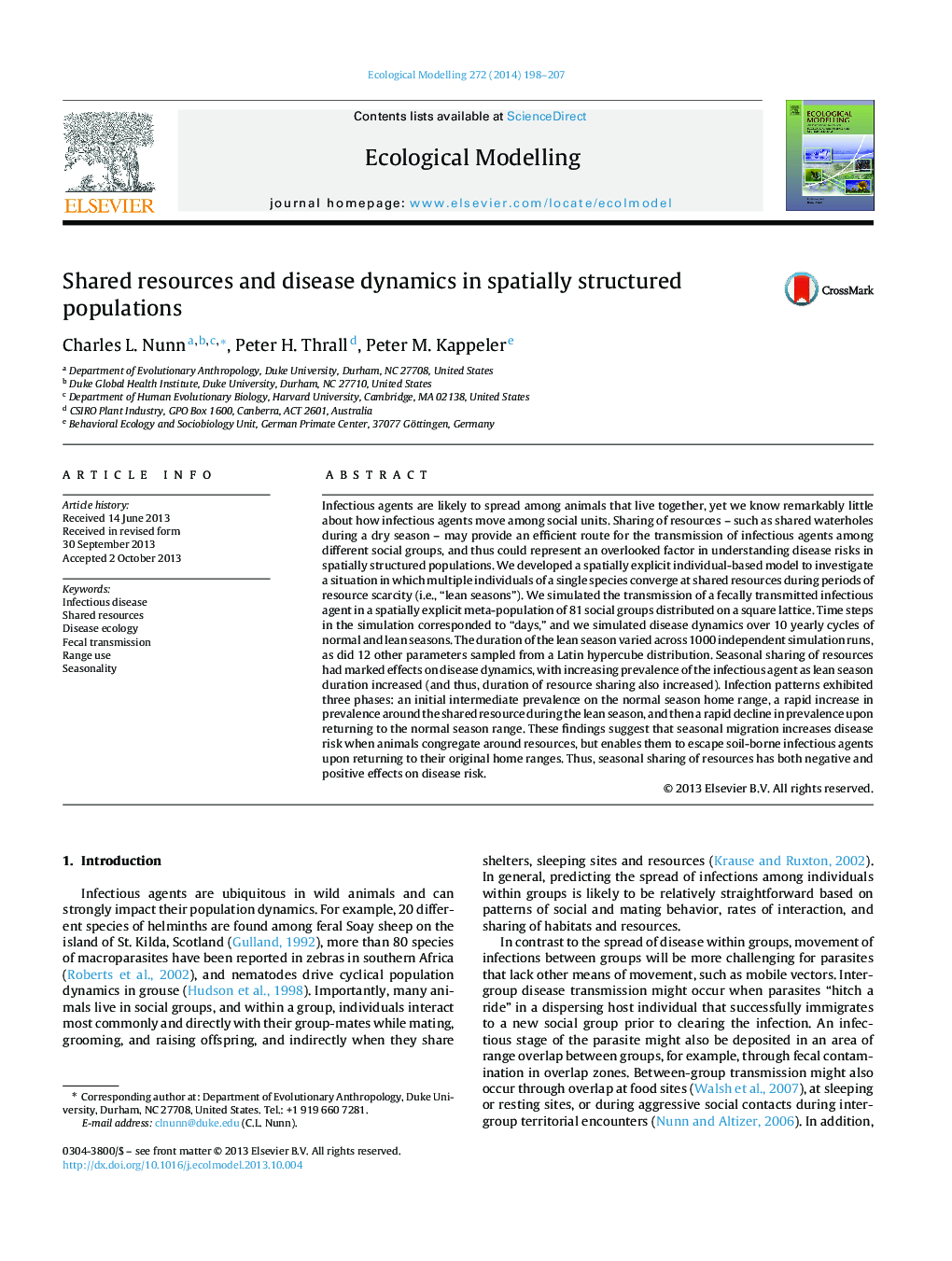 Shared resources and disease dynamics in spatially structured populations