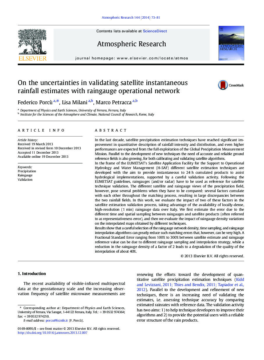On the uncertainties in validating satellite instantaneous rainfall estimates with raingauge operational network