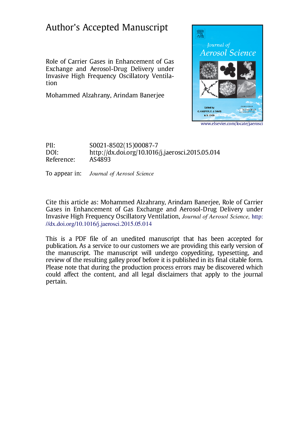 Role of carrier gases in enhancement of gas exchange and aerosol-drug delivery under invasive high frequency oscillatory ventilation