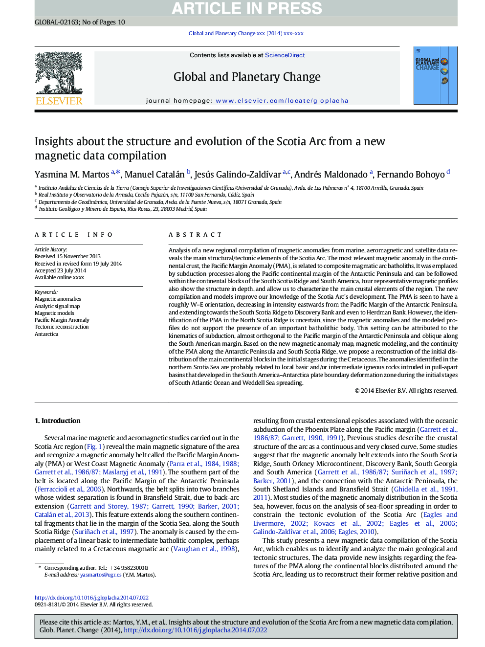 Insights about the structure and evolution of the Scotia Arc from a new magnetic data compilation