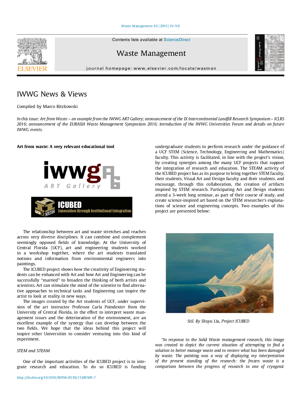 IWWG News & Views