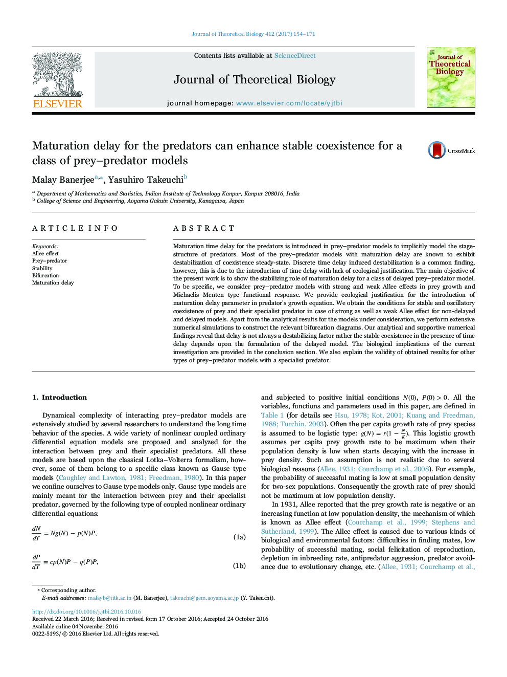 Maturation delay for the predators can enhance stable coexistence for a class of prey-predator models