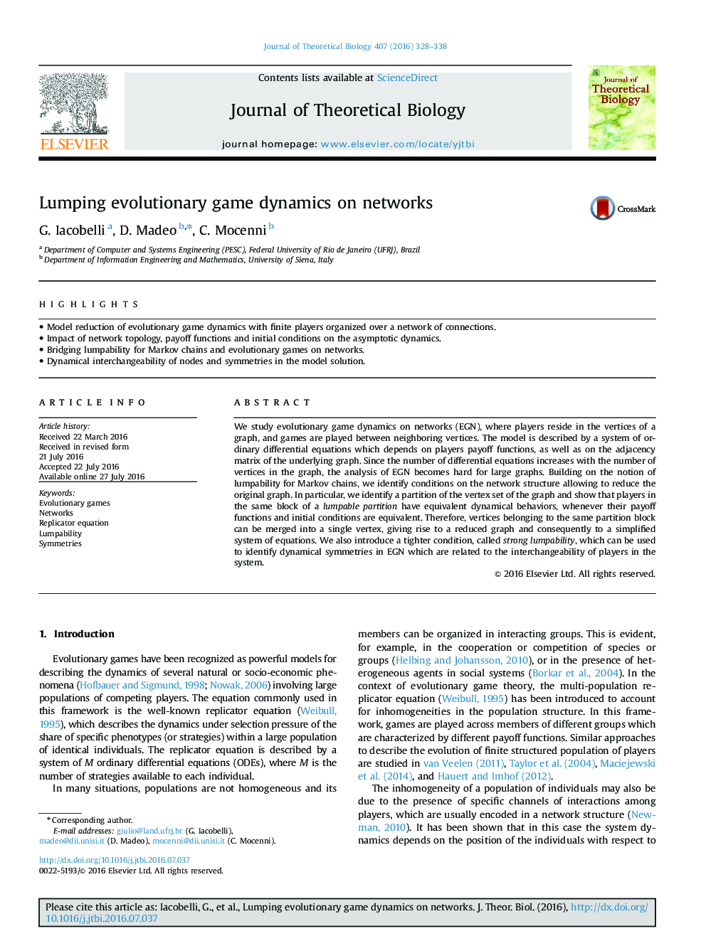 Lumping evolutionary game dynamics on networks