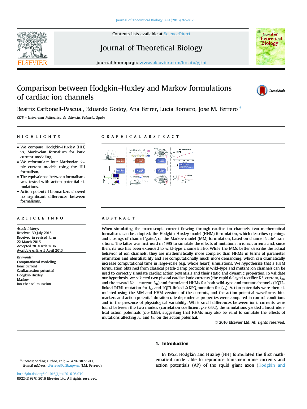 Comparison between Hodgkin-Huxley and Markov formulations of cardiac ion channels