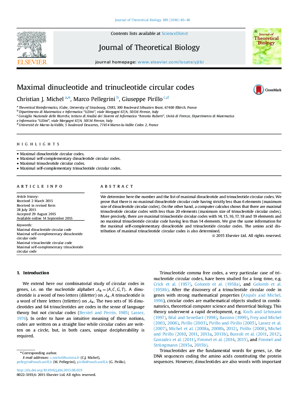 Maximal dinucleotide and trinucleotide circular codes