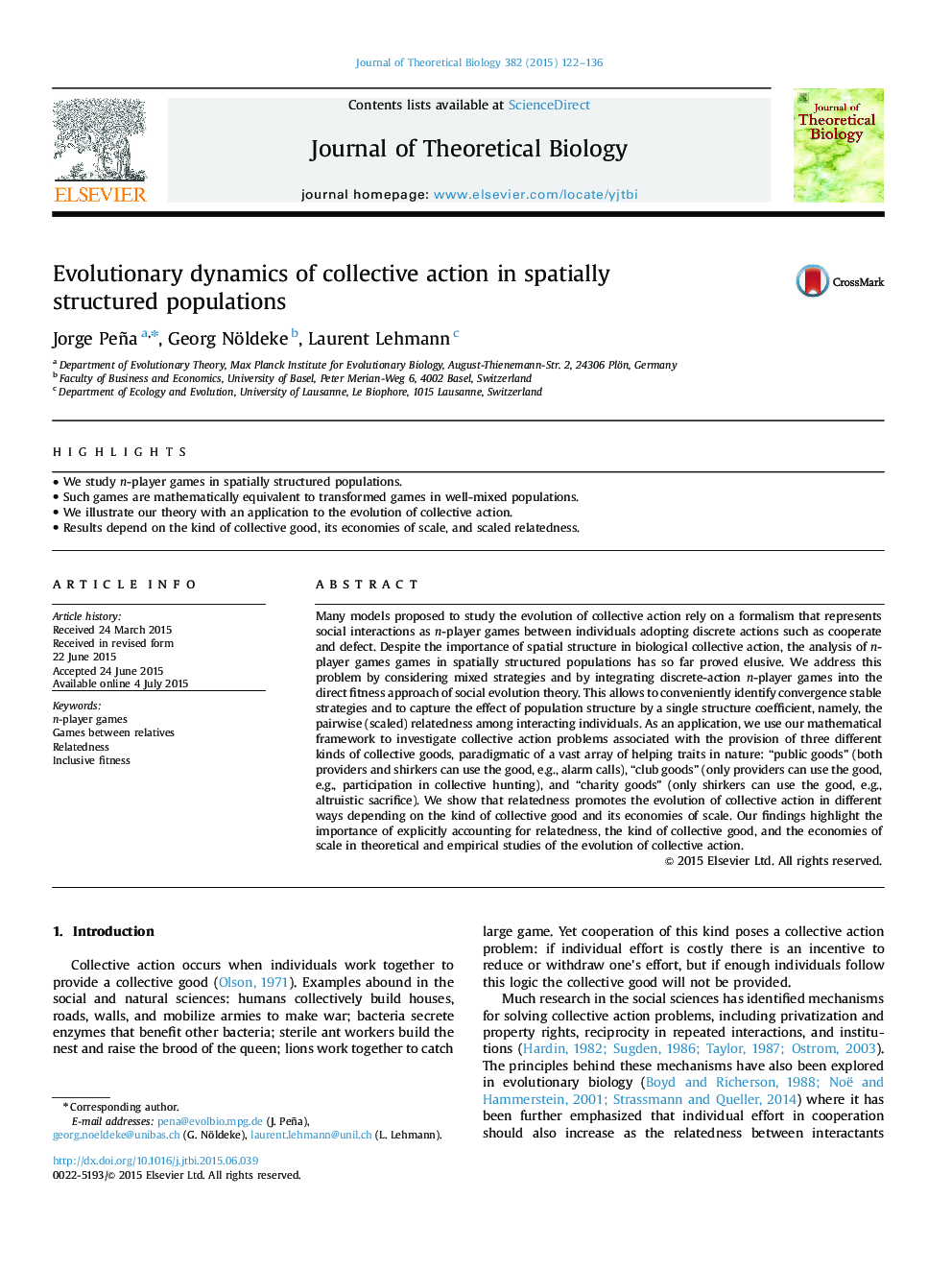 Evolutionary dynamics of collective action in spatially structured populations