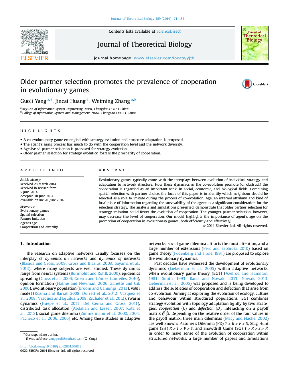 Older partner selection promotes the prevalence of cooperation in evolutionary games