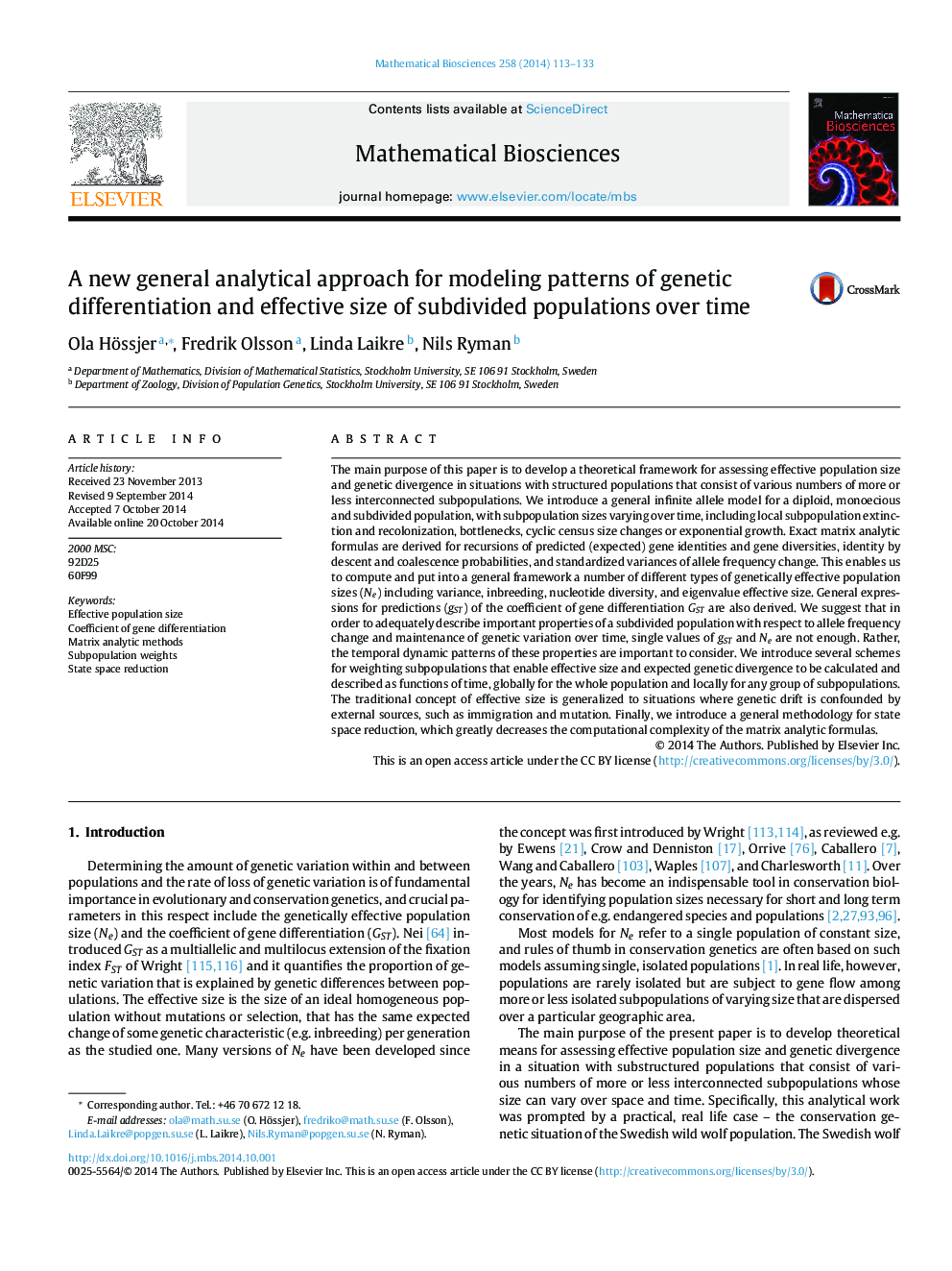 A new general analytical approach for modeling patterns of genetic differentiation and effective size of subdivided populations over time