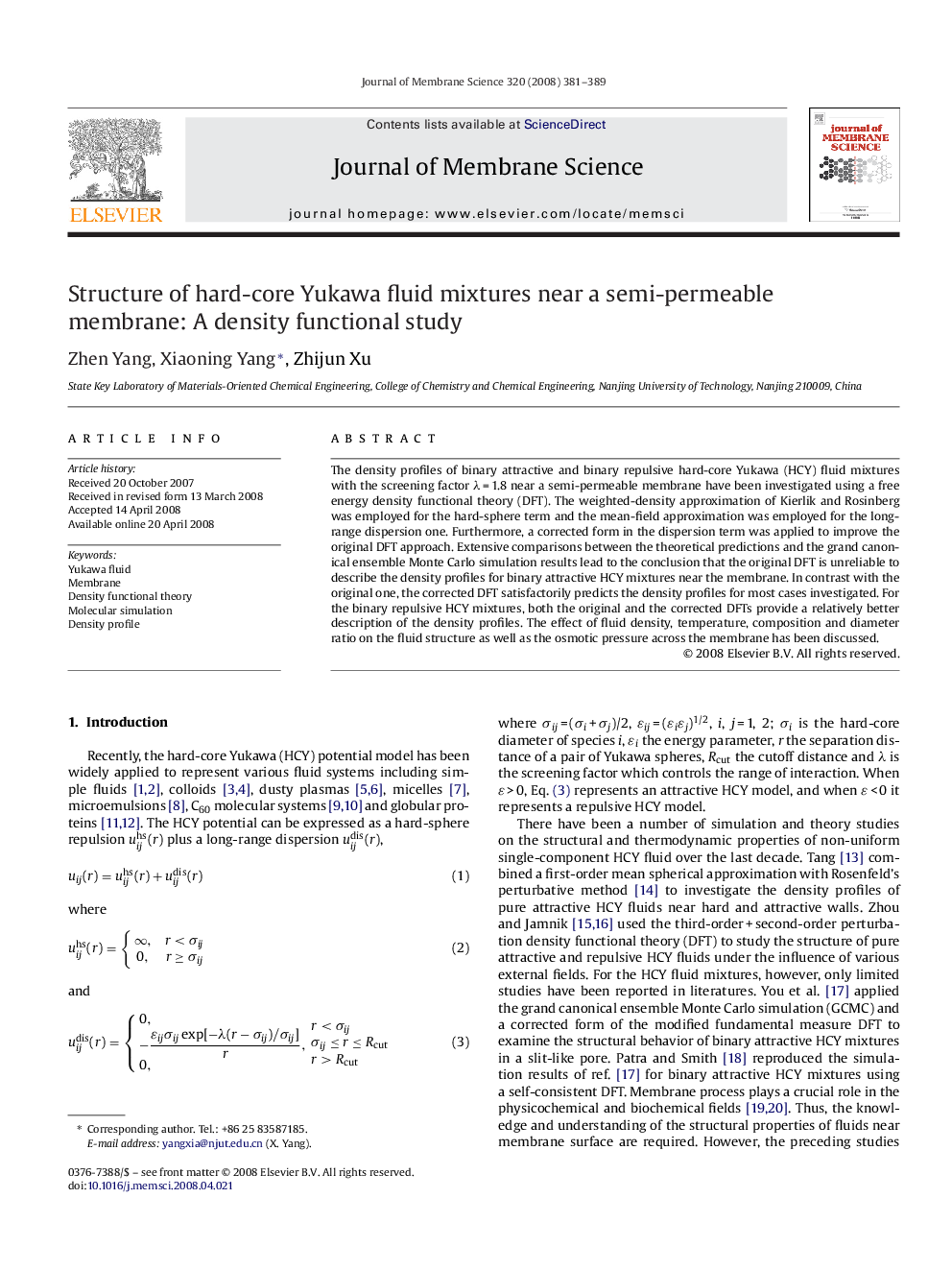 Structure of hard-core Yukawa fluid mixtures near a semi-permeable membrane: A density functional study