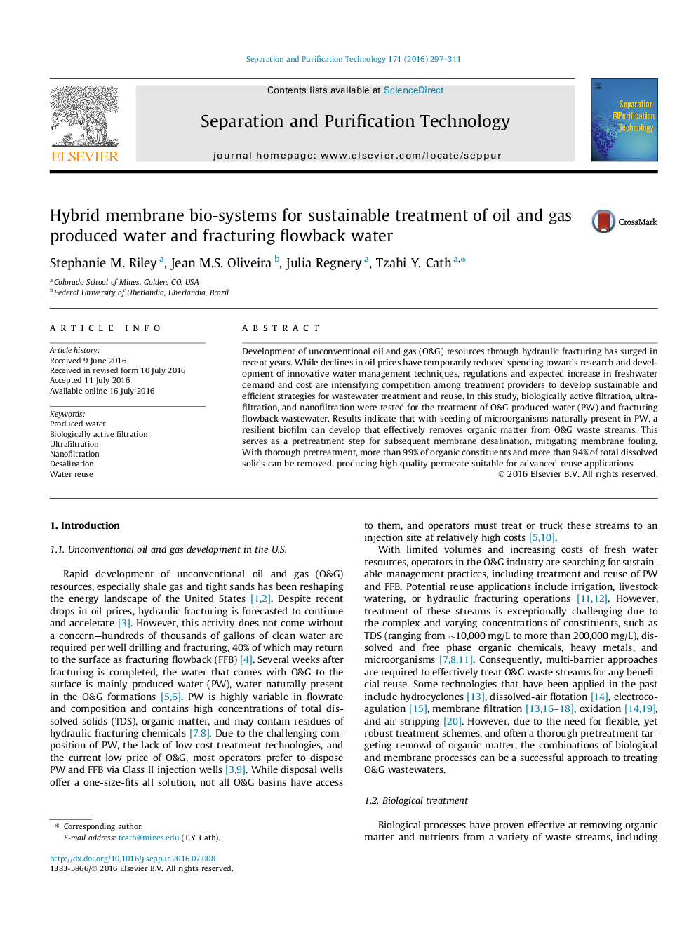 Hybrid membrane bio-systems for sustainable treatment of oil and gas produced water and fracturing flowback water