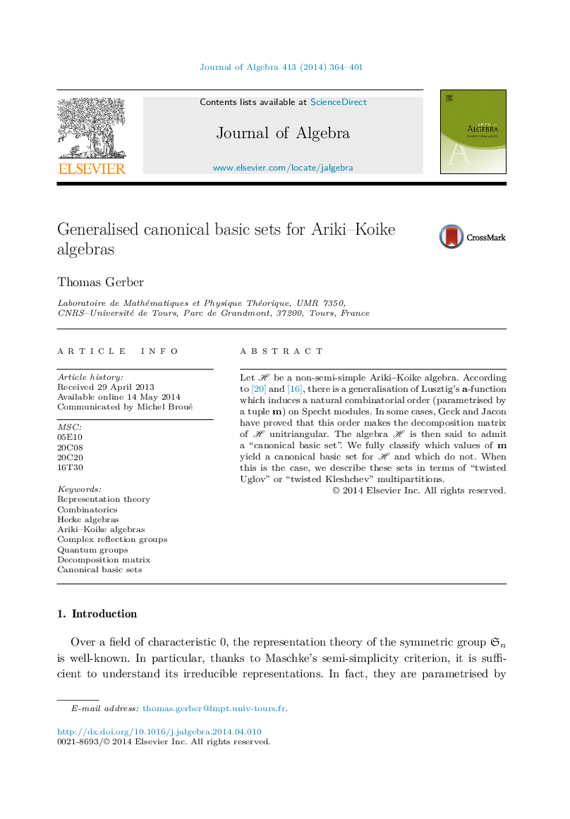 Generalised canonical basic sets for Ariki-Koike algebras