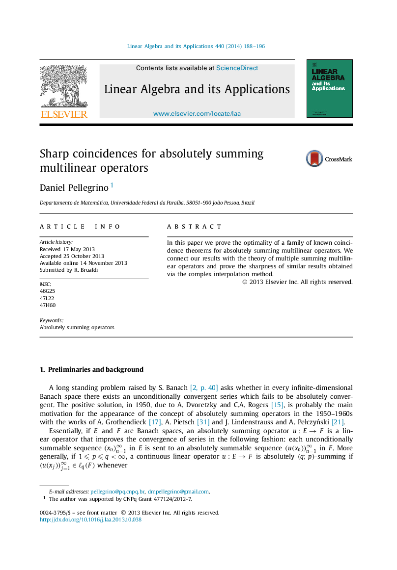 Sharp coincidences for absolutely summing multilinear operators