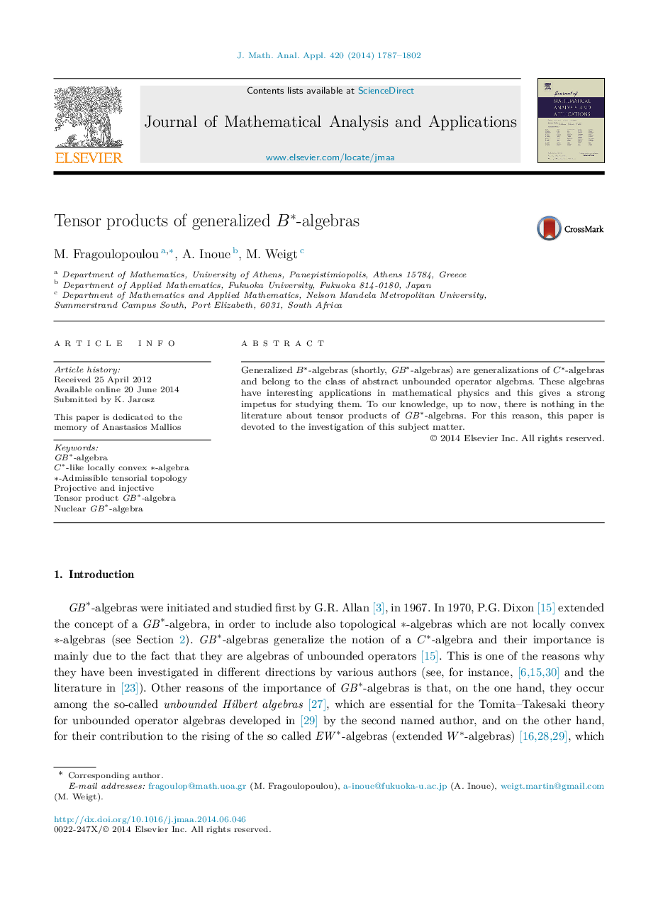 Tensor products of generalized Bâ-algebras