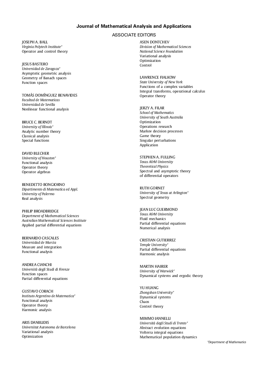 Editorial Board
