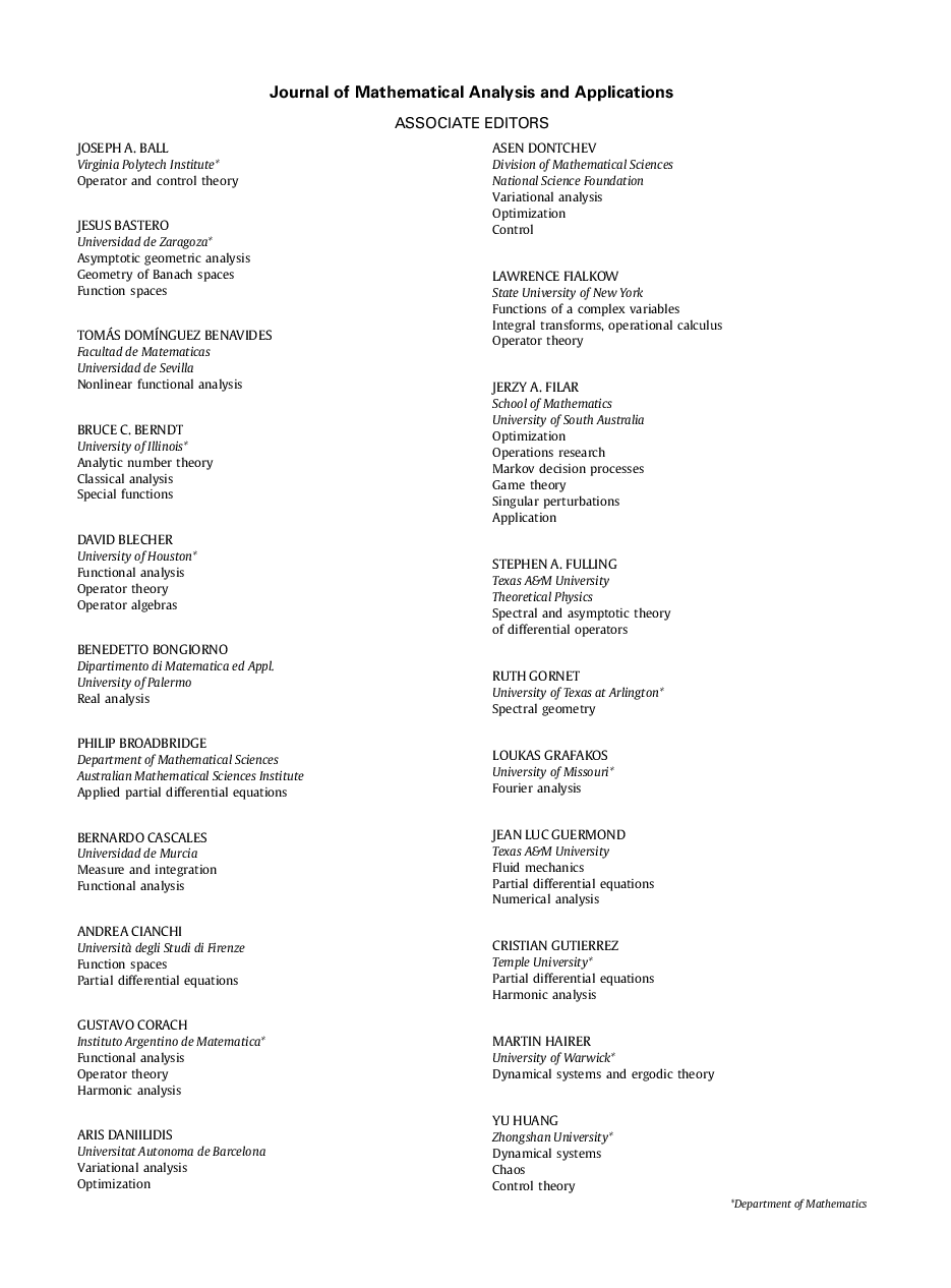 Editorial Board