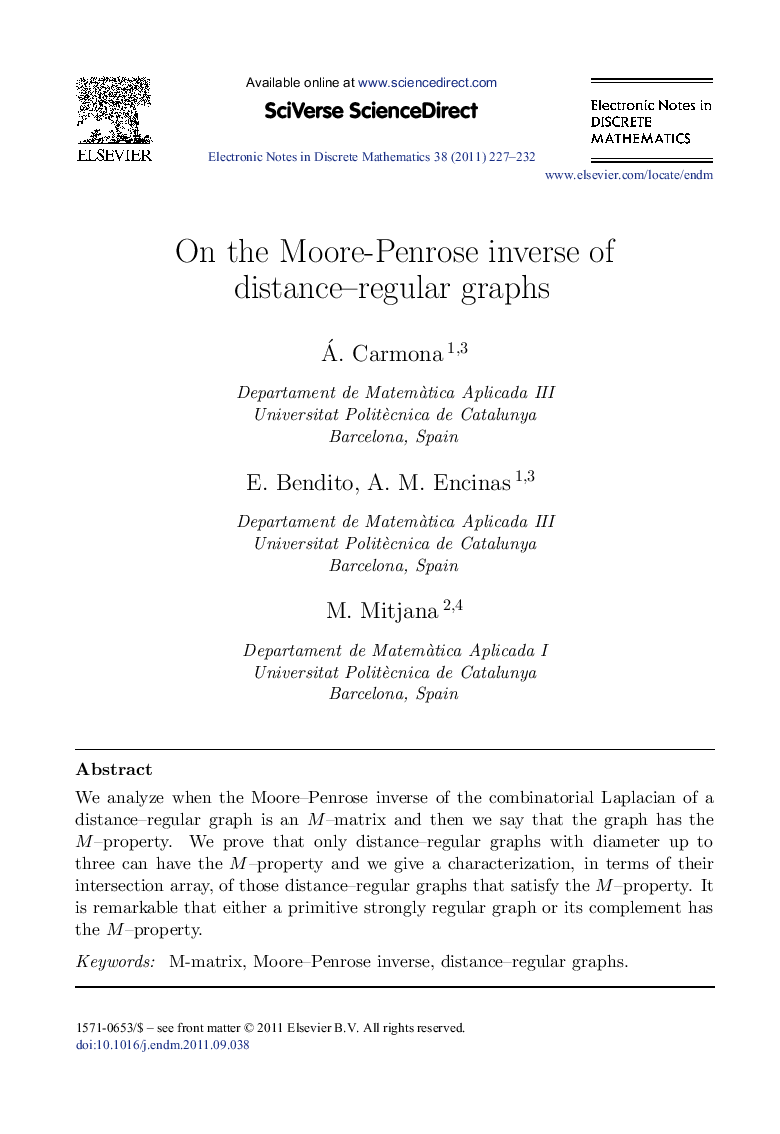 On the Moore-Penrose inverse of distance-regular graphs
