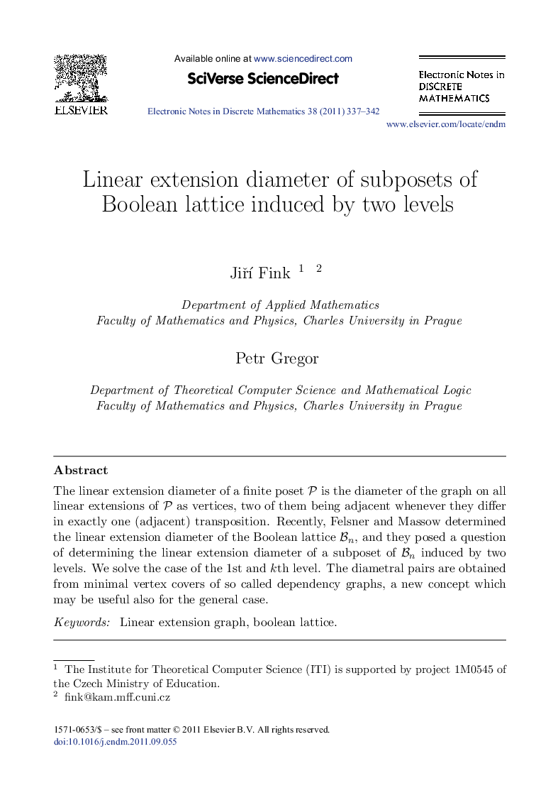 Linear extension diameter of subposets of Boolean lattice induced by two levels