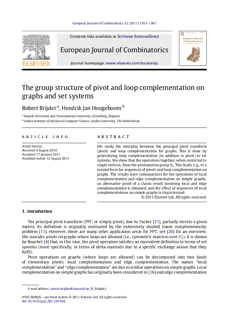 The group structure of pivot and loop complementation on graphs and set systems