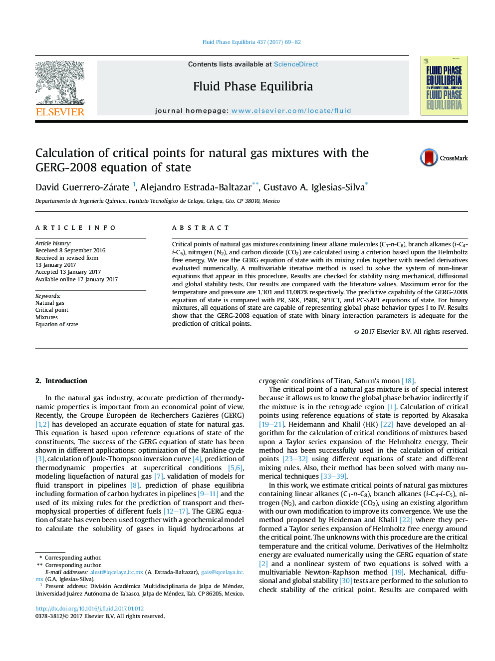 Calculation of critical points for natural gas mixtures with the GERG-2008 equation of state