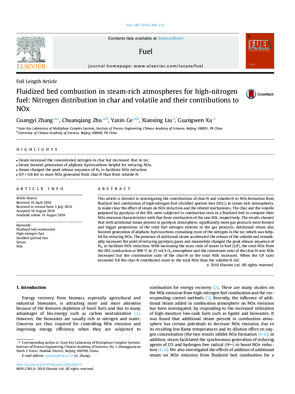 Fluidized bed combustion in steam-rich atmospheres for high-nitrogen fuel: Nitrogen distribution in char and volatile and their contributions to NOx