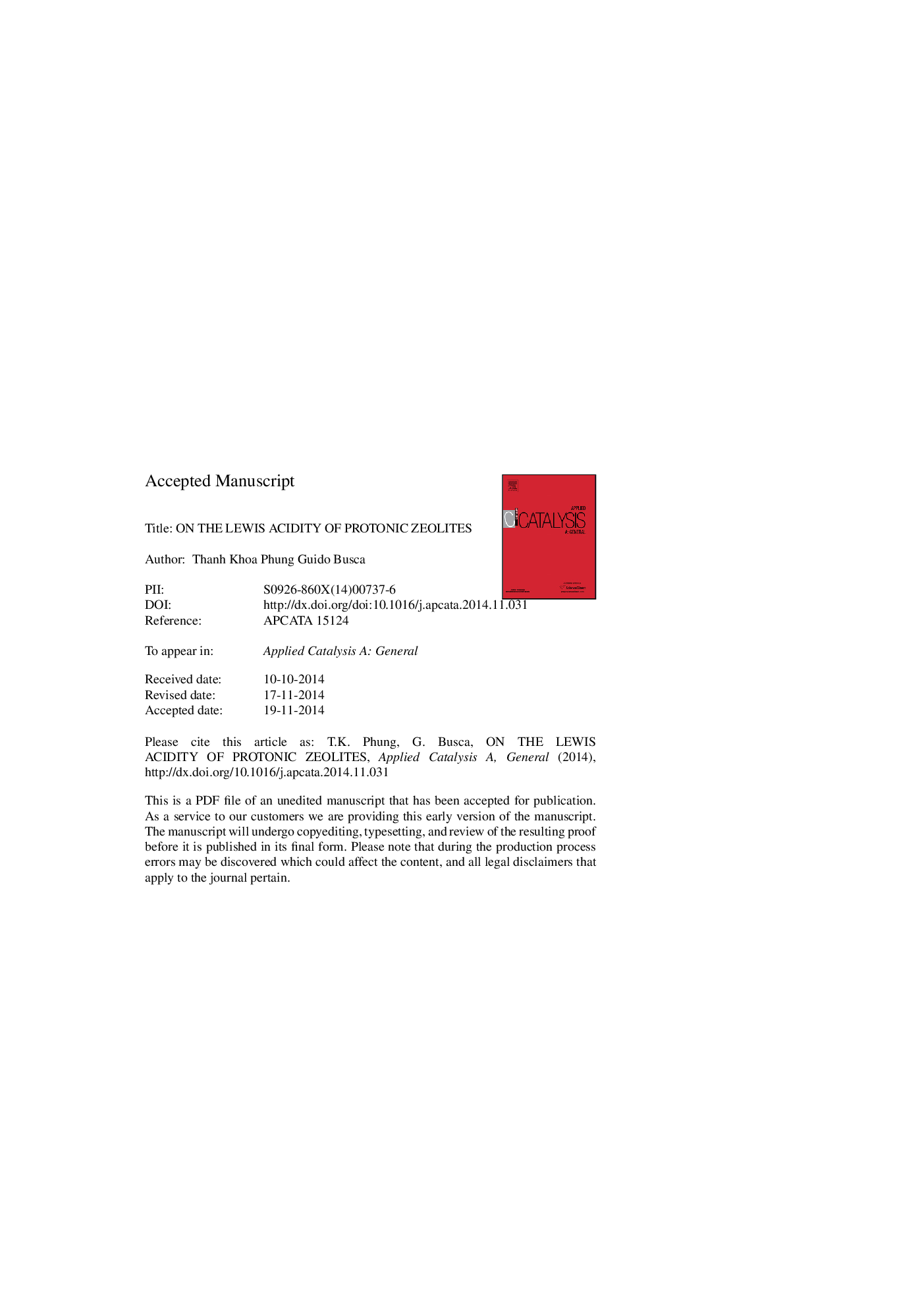 On the Lewis acidity of protonic zeolites