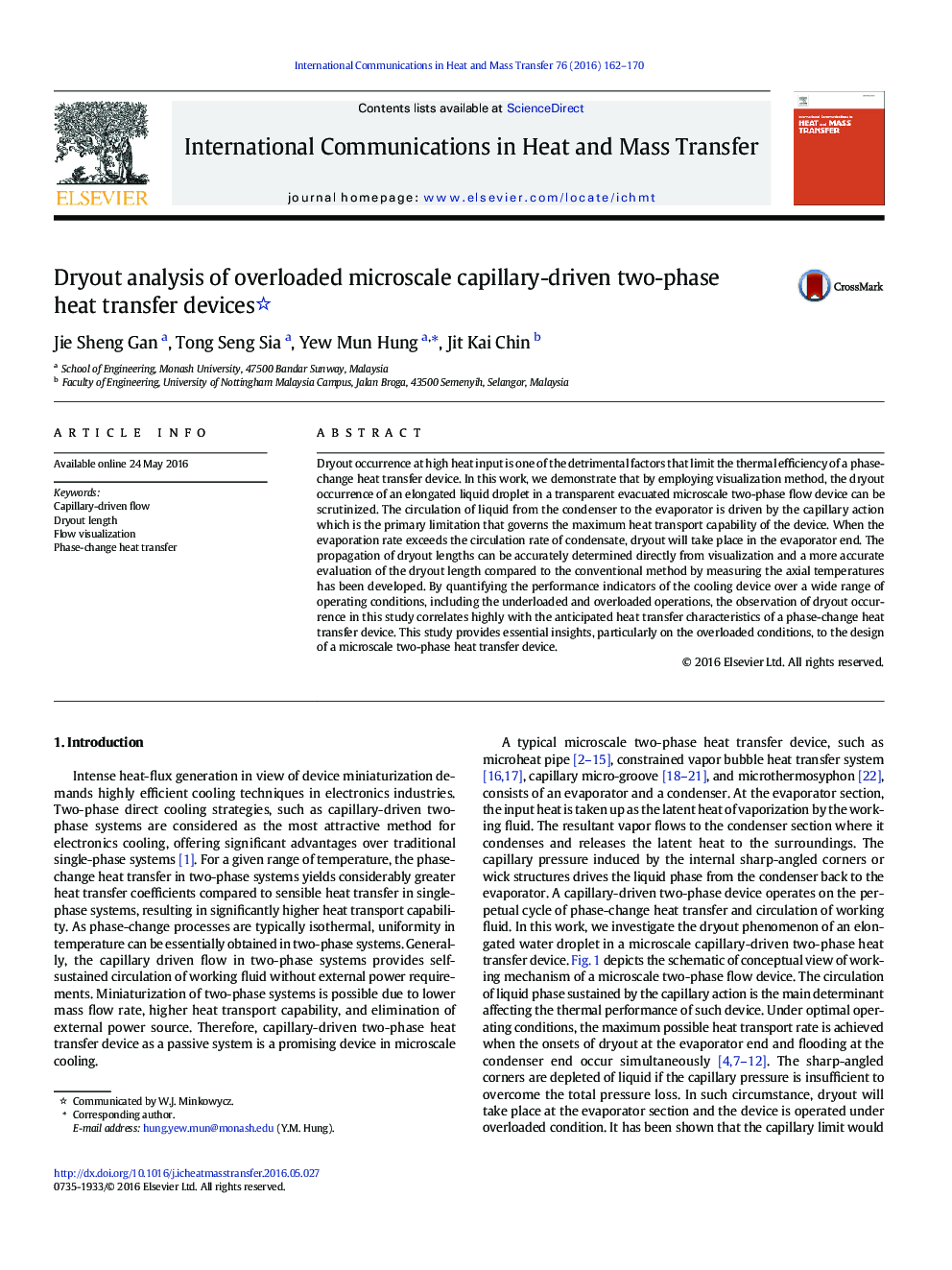 Dryout analysis of overloaded microscale capillary-driven two-phase heat transfer devices 