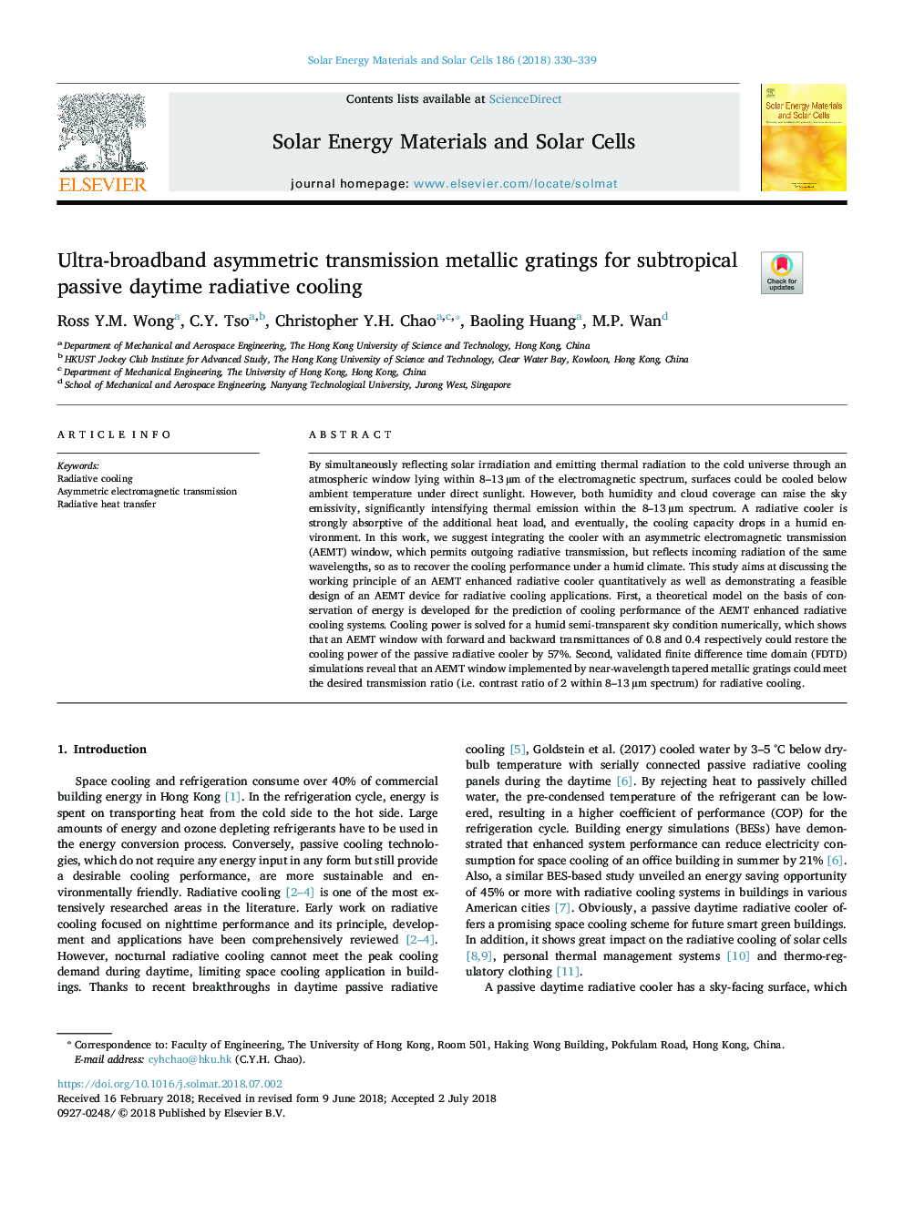 Ultra-broadband asymmetric transmission metallic gratings for subtropical passive daytime radiative cooling