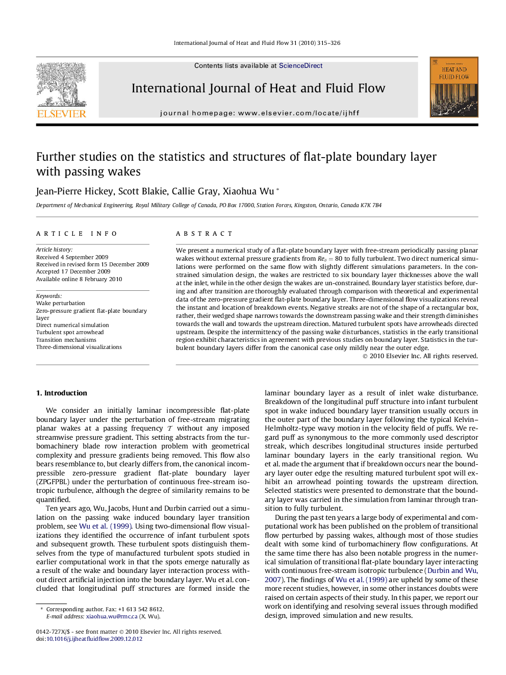 Further studies on the statistics and structures of flat-plate boundary layer with passing wakes