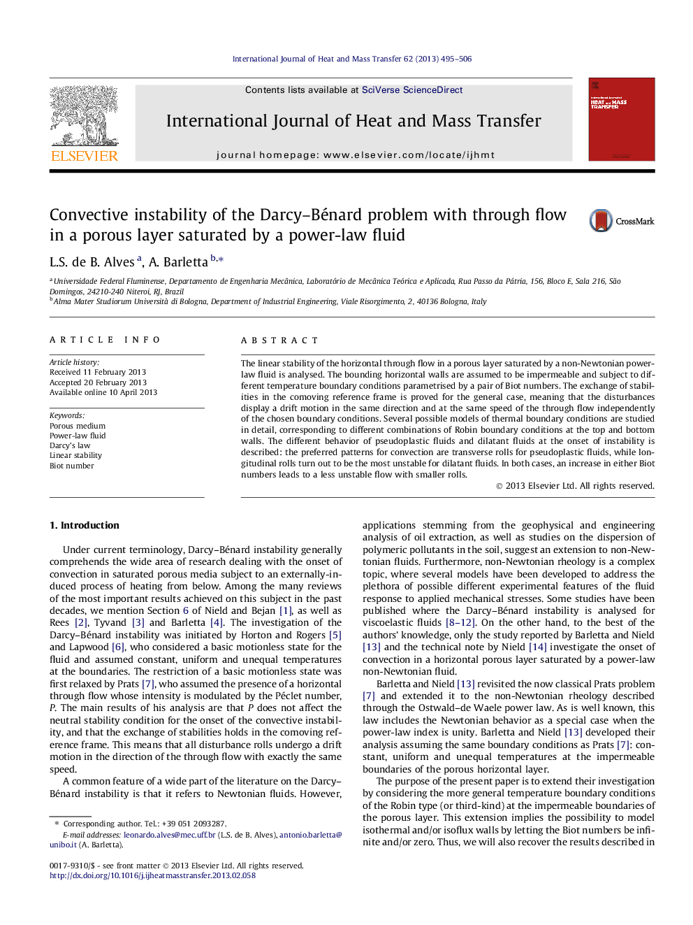 Convective instability of the Darcy-Bénard problem with through flow in a porous layer saturated by a power-law fluid