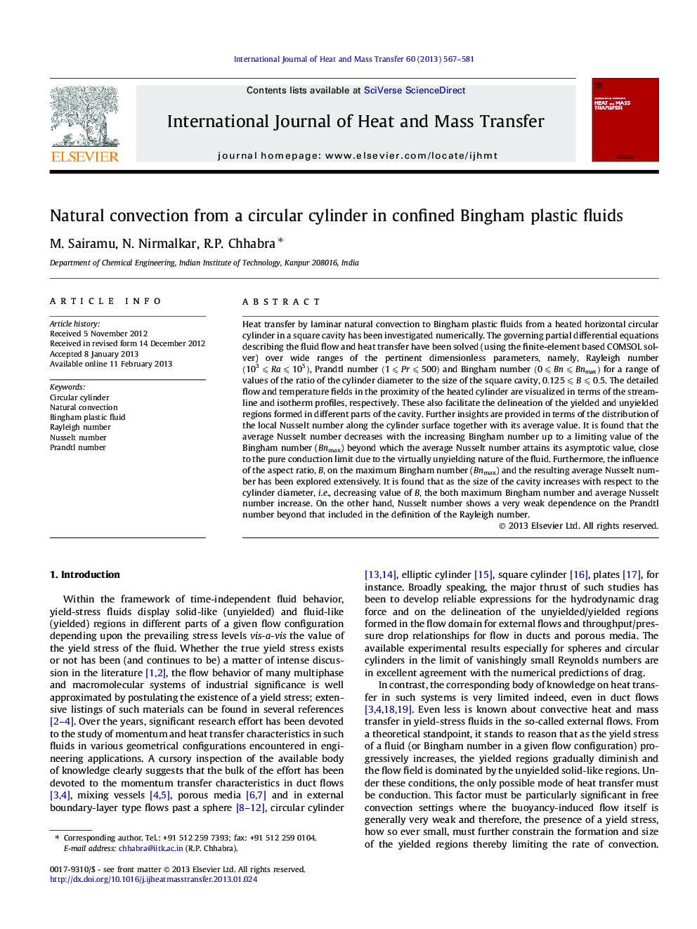 Natural convection from a circular cylinder in confined Bingham plastic fluids